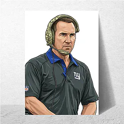Steve Spagnuolo Defensive Mastermind Steve Spagnuolo Posters