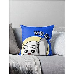 Stevewilldoit                     Classic T-Shirt Throw Pillow