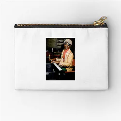 Stevie Wonder The World Is His Stage Stevie Wonder Zipper Pouches