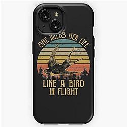 Stevie Nicks She Rules Her Life Like A Bird In Flight Vintage iPhone Tough Case