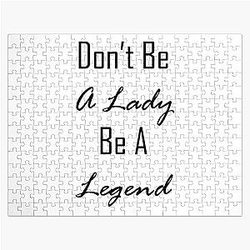w. Stevie Nicks stevie nicks dont be a lady be a legend Jigsaw Puzzle