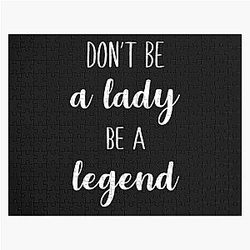 Stevie Nicks Don't Be A Lady Be A Legend Jigsaw Puzzle
