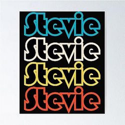 Stevie Stevie Stevie Stevie Nicks Poster