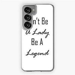 w. Stevie Nicks stevie nicks dont be a lady be a legend Samsung Galaxy Soft Case