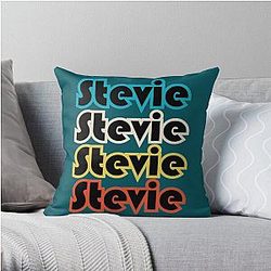 Stevie Stevie Stevie Stevie Nicks Throw Pillow