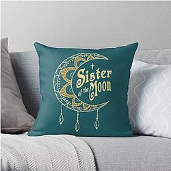Stevie Nicks Sister of the Moon  Throw Pillow