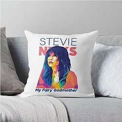 Stevie Nicks Is My Fairy Godmother Throw Pillow
