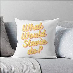 Stevie Nicks "What Would Stevie Do?" Throw Pillow