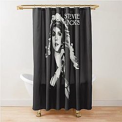 Stevie Silhouette - Stevie Nicks Shower Curtain