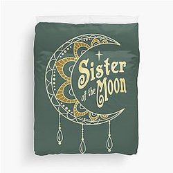 Stevie Nicks Sister of the Moon  Duvet Cover