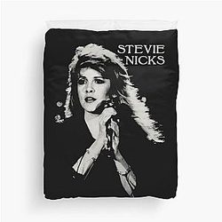 Stevie Silhouette - Stevie Nicks Duvet Cover