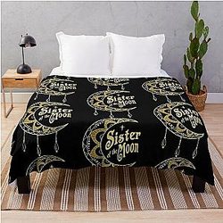 Stevie Nicks Sister of the Moon Throw Blanket