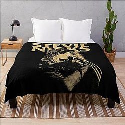 Anime Portrait Stevie Nicksstevie Nicksstevie Nicksstevie Nicksstevie Nicks Throw Blanket