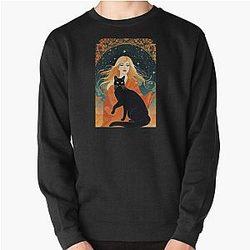Stevie Nicks Cat Woman Pullover Sweatshirt