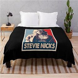 Stevie Nicks Dreams Come True Throw Blanket