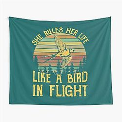 Stevie Nicks Vintage Rock Band Stevie-Nicks She Rules Her Life Like A Bird In Flight Tapestry
