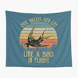 Stevie Nicks She Rules Her Life Like A Bird In Flight Vintage  Tapestry