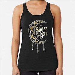 Stevie Nicks Sister of the Moon  Racerback Tank Top