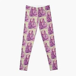 Stevie Nicks in pink Leggings