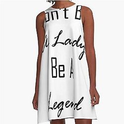 w. Stevie Nicks stevie nicks dont be a lady be a legend A-Line Dress
