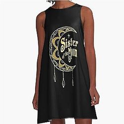 Stevie Nicks Sister of the Moon    A-Line Dress