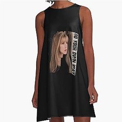 Stevie Nicks Enchanting Voice A-Line Dress