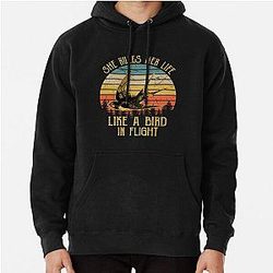 Stevie Nicks She Rules Her Life Like A Bird In Flight Vintage  Pullover Hoodie