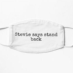 Stevie Nicks Social Distancing Mask Flat Mask