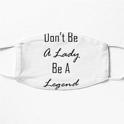 w. Stevie Nicks stevie nicks dont be a lady be a legend Flat Mask