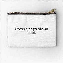 Stevie Nicks Social Distancing Mask Zipper Pouch