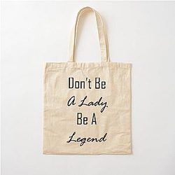 w. Stevie Nicks stevie nicks dont be a lady be a legend Cotton Tote Bag