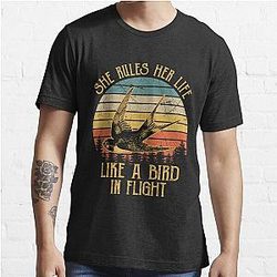Stevie Nicks She Rules Her Life Like A Bird In Flight Vintage Essential T-Shirt