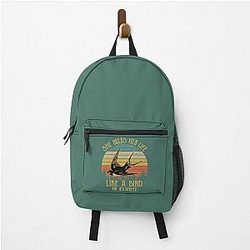 Stevie Nicks She Rules Her Life Like A Bird In Flight Vintage  Backpack