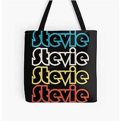 Stevie Stevie Stevie Stevie Nicks  All Over Print Tote Bag