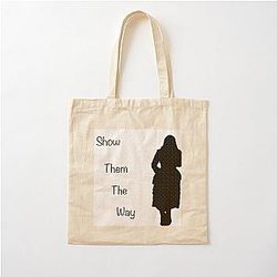 Stevie nicks show them the way Cotton Tote Bag
