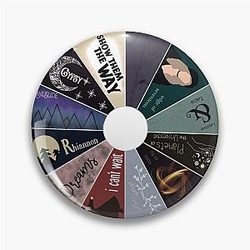 Stevie Nicks Wheel Pin