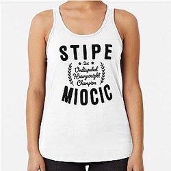 Stipe Miocic 2x Undisputed Heavyweight Champion Racerback Tank Top