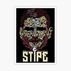 Stipe Miocic Original by Ammaart Sticker