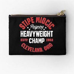 Stipe Miocic Heavyweight Champ Zipper Pouch