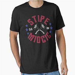 Stipe Miocic Cleveland Ohio Firefighter T-Shirt
