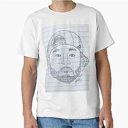 Backwards hat Stipe Miocic by Smokey J Classic T-Shirt
