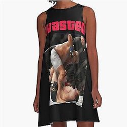 Daniel DC Cormier KO Stipe Miocic UFC A Line Dress