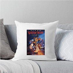 Patchwork Monster Stitch Head Pillows Cover