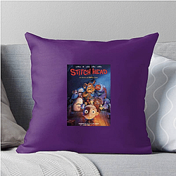 Patchwork Monster Stitch Head Pillows Cover