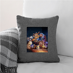 Heartfelt Friendship Stitch Head Pillows Cover