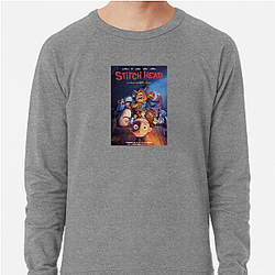 Patchwork Monster Stitch Head Sweatshirts