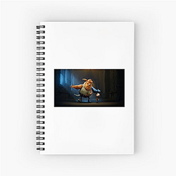 Monster Caretaker Stitch Head Notebook