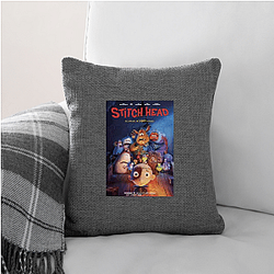 Patchwork Monster Stitch Head Pillows Cover