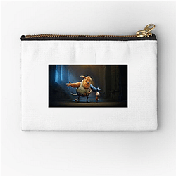 Monster Caretaker Stitch Head Zipper Pouches