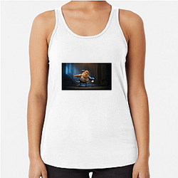 Monster Caretaker Stitch Head Tank Tops